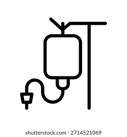 Infusion Symbol Illustration Vektor Design Template