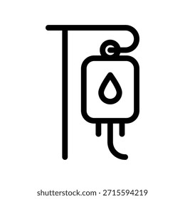 Infusion icon illustration vector design template