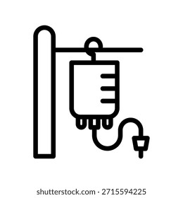 Infusion icon illustration vector design template