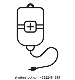 diseño gráfico de ilustraciones de iconos de medicina para perfusión