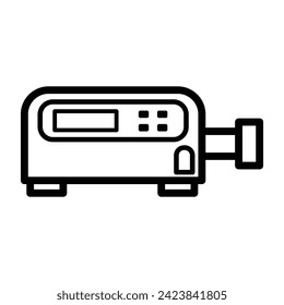 Ikone freie Vektorgrafik-Design der Infusionspumpe