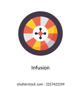 Infusion vector Flat Icons. Simple stock illustration stock illustration