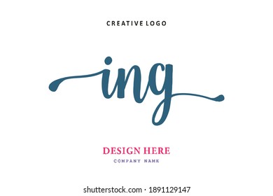 ING lettering logo is simple, easy to understand and authoritative