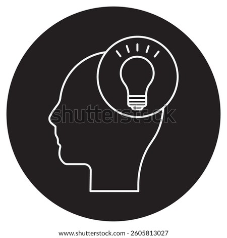  Ingenious Icon, The Power of Ingenious Thinking, Unlocking Your Ingenious Potential, vector