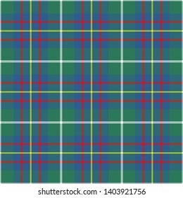 Inglis Ancient Tartan. Seamless pattern for fabric, kilts, skirts, plaids