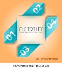 Ingo Graphics Blue Arrows Template