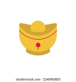 the ingot icon is suitable for your web, apk or project with a chinese new year theme