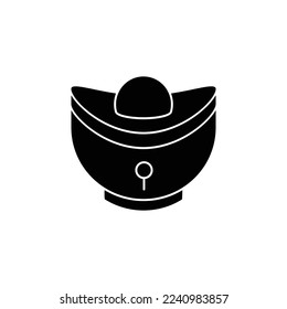 the ingot icon is suitable for your web, apk or project with a chinese new year theme