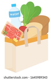 Ingredients packed in my bag