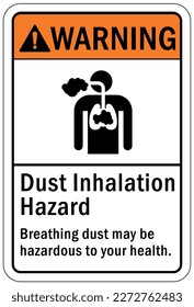 Inhalation hazard sign and labels