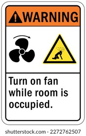 Inhalation hazard sign and labels