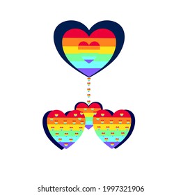 inhale into the lungs only lgbt heart