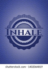 Inhale jean background. Vector Illustration. Detailed.