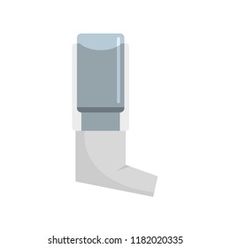 Inhaler icon. Flat illustration of inhaler vector icon for web design