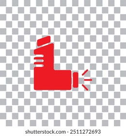 inhaler icon , medical icon vector