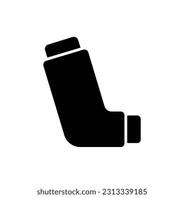 inhaler icon vector design template in white background