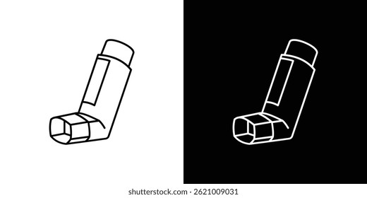 Inhalator-Icon-Vektor für Web und mobile App