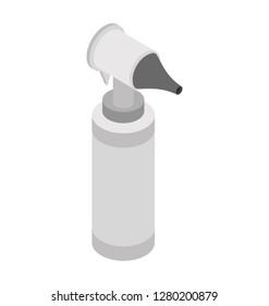 Inhaler, Isometric Vector Icon