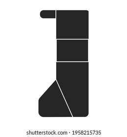 Inhaler vector black icon. Vector illustration inhaler spray on white background. Isolated black illustration icon of asthma spray.