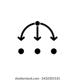 inheritance concept line icon. Simple element illustration. inheritance concept outline symbol design.