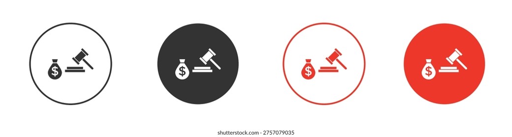 Inheritance law icon or logo. Collection of high quality black style vector icons.