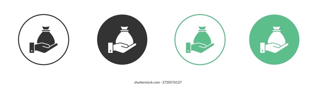 Pictogramas de iconos de la ley de herencia. Vector EPS 10