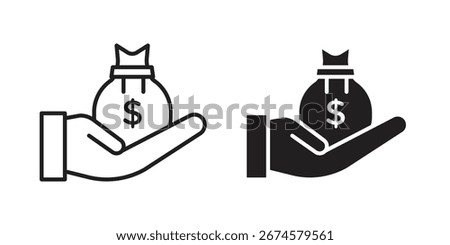Inheritance law icon vector, sign and symbol for design, website or apps elements.