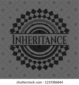 Inheritance retro style black emblem
