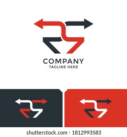 inital RR logo. suitable for your company
