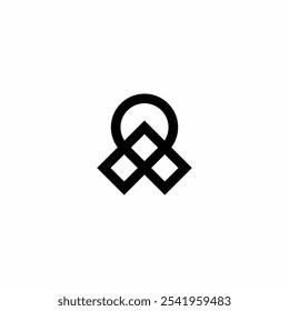 The initial "A" logo concept incorporated the map pin symbol in a high-quality, professional design that would print well on all print media.