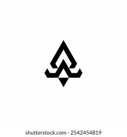 The initial "A" logo concept incorporated the rocket symbol in a high-quality, professional design that would print well on all print media.