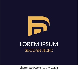 Initial abstract logo. Business brand. Vector Logo Template. Company icon, flat illustration design