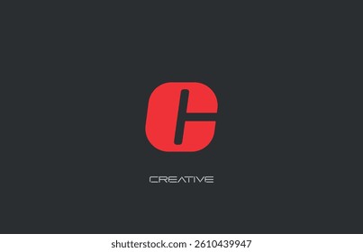 initial abstract modern, logo C, C logo, creative C logo, creative logo C, vector