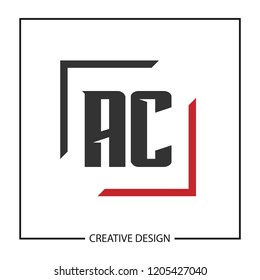 Initial AC Letter Logo Design
