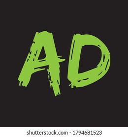 Logotipo de letra AD inicial
Hermoso diseño de logotipo minimalista para marca