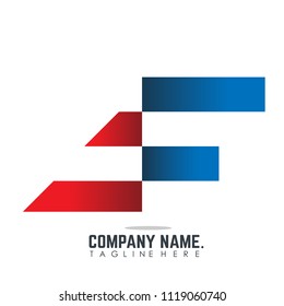 Initial AF Logo icon for business vector art illustration