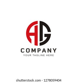 Initial AG logo design inspiration