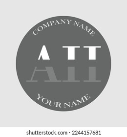 Initial AH letter logo typography elegant modern illustration monogram creative