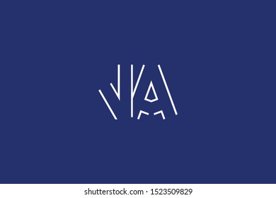 Initial AJ JA Letter Logo Design Vector Template. Monogram and Creative Alphabet A J Letters icon Illustration.