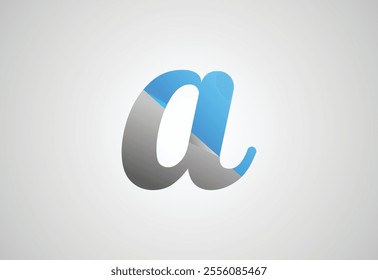 Initial Alphabet Letter A logo design, Vector design concept