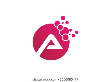 Initial Alphabet Letter A logo design, Vector design concept