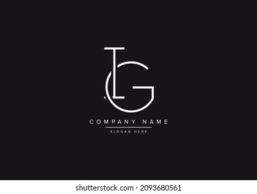 Initial alphabet letter monogram icon logo IG or GI