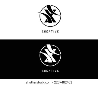 initial Alphabet logo design template