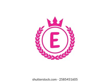 Initial Alphabets E letter logo design, Vector illustration