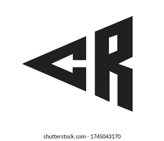 initial ans creative monogram logo designs C and C+R