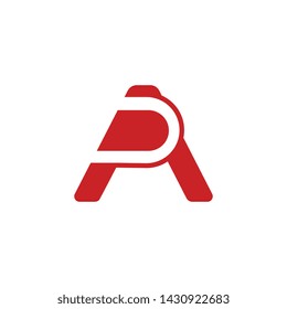 Initial AP, PA Logo for business icon template vector