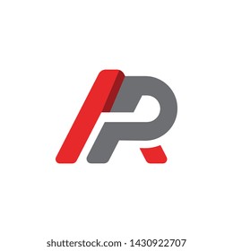 Initial AP, PA Logo for business icon template vector