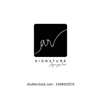 Initial AR beauty monogram and elegant logo design, handwriting logo of initial signature, wedding, fashion, floral and botanical with creative template.