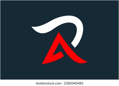 Initial AR Logo Design Vector