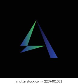 initial art company Logo Design
